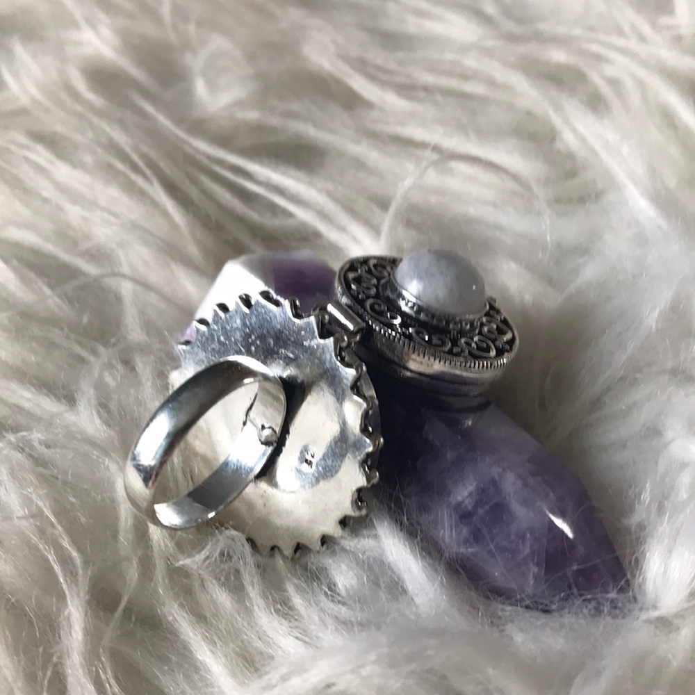 Poison / Pill Box Stash Locket Ring - Picture 4 of 8